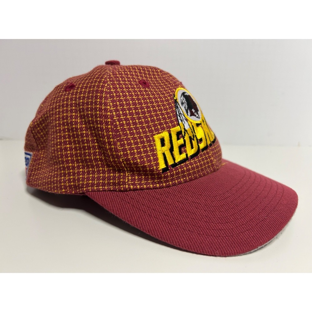 Vtg 90's Washington Redskins Pro‎ Line Official HAT Signed Chris Thomas '89